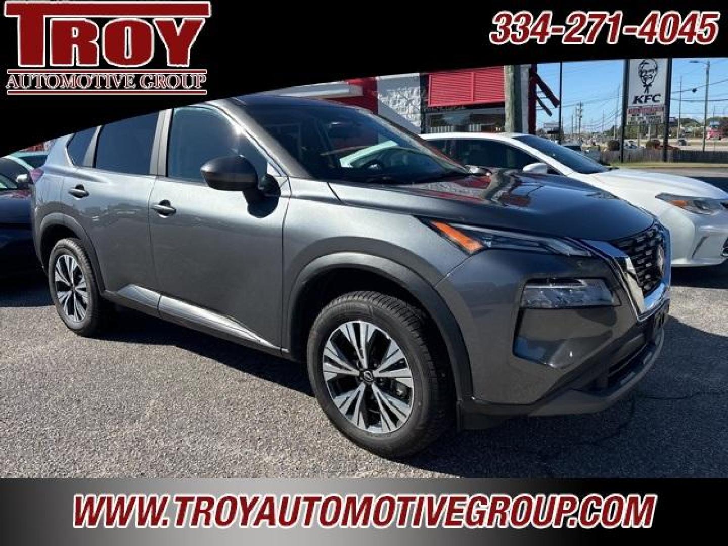 2023 Gun Metallic /Charcoal Nissan Rogue SV (5N1BT3BB8PC) with an 1.5L I3 Turbocharged DOHC 12V LEV3-ULEV50 201hp engine, CVT transmission, located at 6812 Atlanta Hwy, Montgomery, AL, 36117, (334) 271-4045, 32.382118, -86.178673 - Recent Arrival!<br><br>Gun Metallic 2023 Nissan Rogue SV AWD 1.5L I3 Turbocharged DOHC 12V LEV3-ULEV50 201hp CVT with Xtronic<br><br>Financing Available---Top Value for Trades.<br><br>28/35 City/Highway MPG - Photo#2