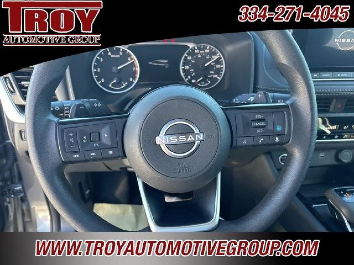 2023 Gun Metallic /Charcoal Nissan Rogue SV (5N1BT3BB8PC) with an 1.5L I3 Turbocharged DOHC 12V LEV3-ULEV50 201hp engine, CVT transmission, located at 6812 Atlanta Hwy, Montgomery, AL, 36117, (334) 271-4045, 32.382118, -86.178673 - Recent Arrival!<br><br>Gun Metallic 2023 Nissan Rogue SV AWD 1.5L I3 Turbocharged DOHC 12V LEV3-ULEV50 201hp CVT with Xtronic<br><br>Financing Available---Top Value for Trades.<br><br>28/35 City/Highway MPG - Photo#32