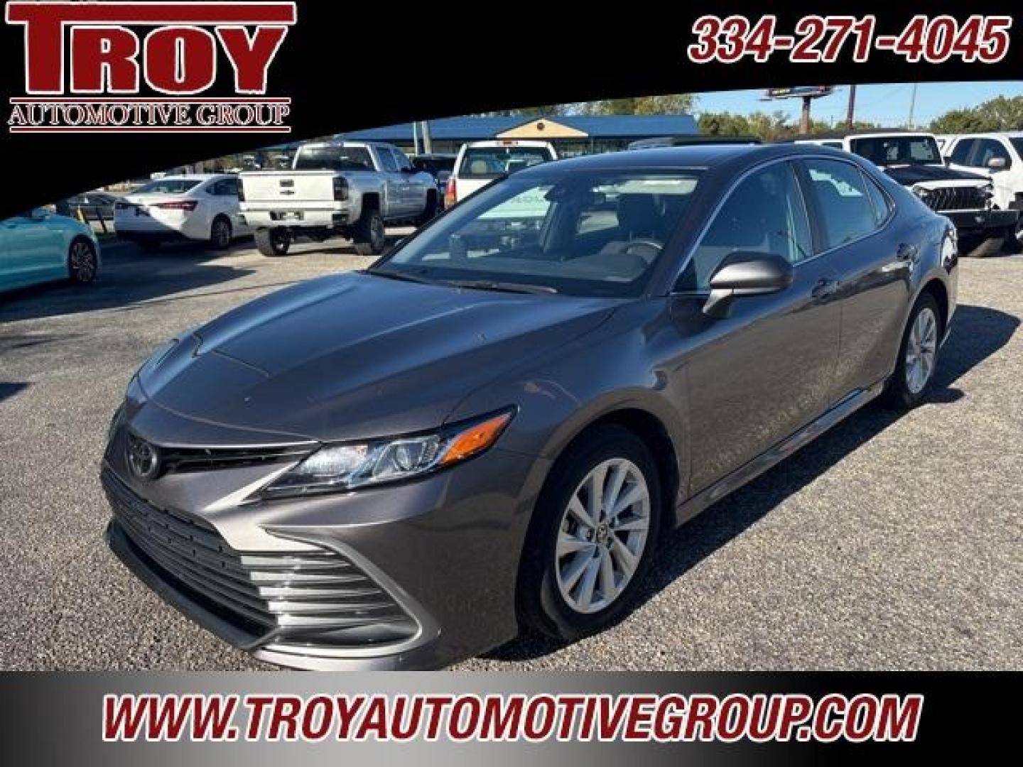 2024 Gray /Black Toyota Camry LE (4T1C11AKXRU) with an 2.5L I4 DOHC 16V engine, Automatic transmission, located at 6812 Atlanta Hwy, Montgomery, AL, 36117, (334) 271-4045, 32.382118, -86.178673 - Gray 2024 Toyota Camry LE FWD 2.5L I4 DOHC 16V 8-Speed Automatic<br><br>Financing Available---Top Value for Trades.<br><br>28/39 City/Highway MPG - Photo#3