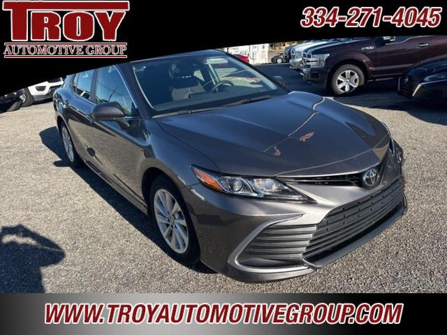 2024 Gray /Black Toyota Camry LE (4T1C11AKXRU) with an 2.5L I4 DOHC 16V engine, Automatic transmission, located at 6812 Atlanta Hwy, Montgomery, AL, 36117, (334) 271-4045, 32.382118, -86.178673 - Gray 2024 Toyota Camry LE FWD 2.5L I4 DOHC 16V 8-Speed Automatic<br><br>Financing Available---Top Value for Trades.<br><br>28/39 City/Highway MPG - Photo#5