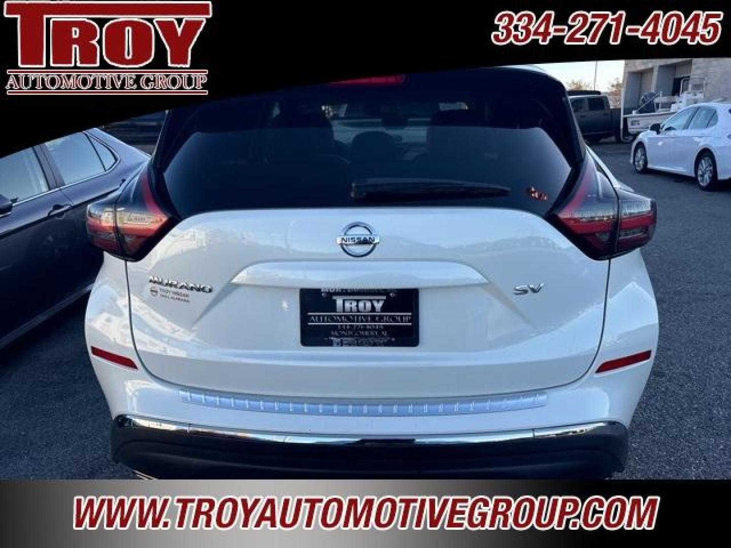 2019 Pearl White Tricoat /Cashmere Nissan Murano SV (5N1AZ2MJ6KN) with an 3.5L V6 DOHC 24V engine, CVT transmission, located at 6812 Atlanta Hwy, Montgomery, AL, 36117, (334) 271-4045, 32.382118, -86.178673 - Photo#6