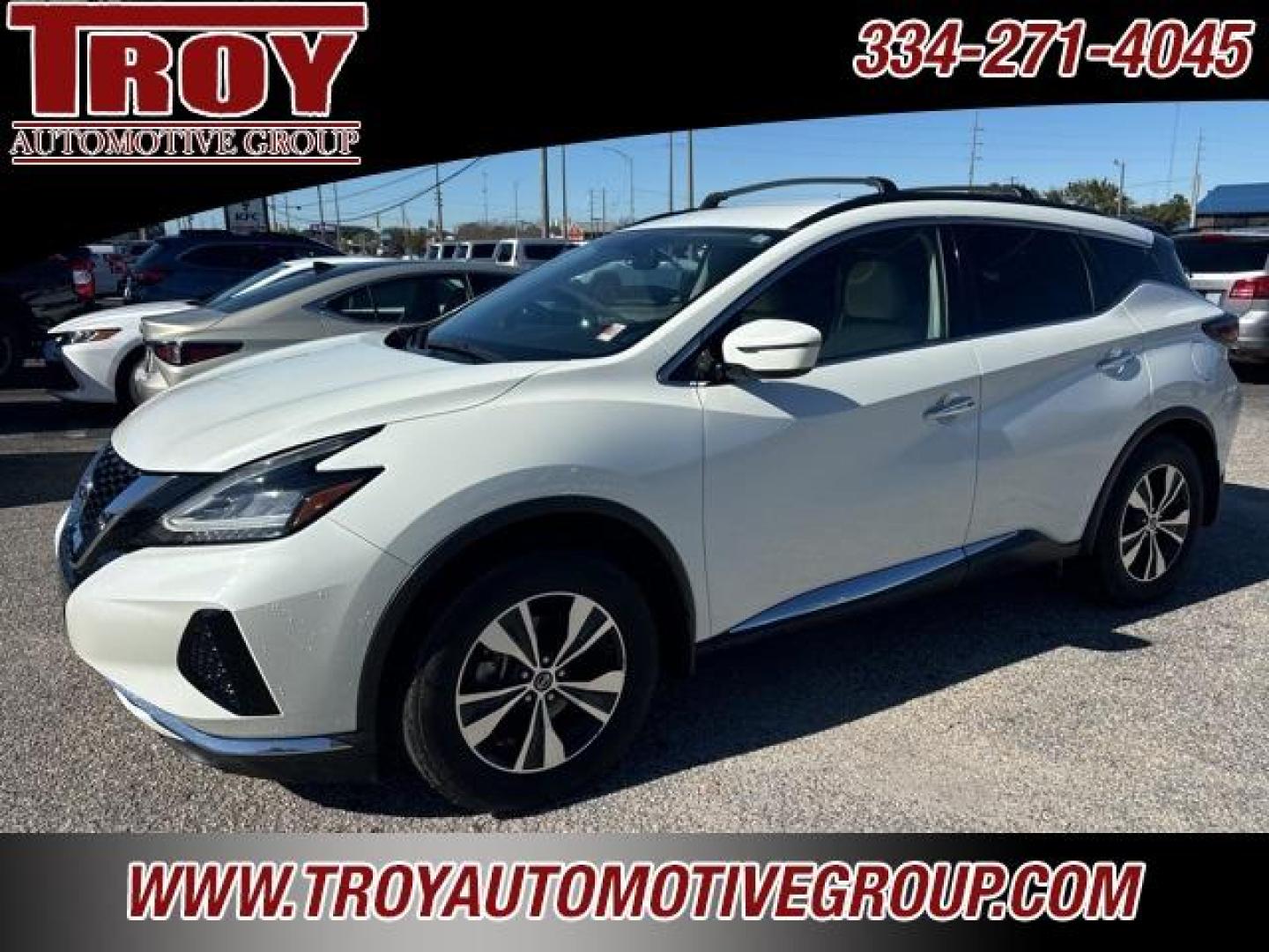 2019 Pearl White Tricoat /Cashmere Nissan Murano SV (5N1AZ2MJ6KN) with an 3.5L V6 DOHC 24V engine, CVT transmission, located at 6812 Atlanta Hwy, Montgomery, AL, 36117, (334) 271-4045, 32.382118, -86.178673 - Photo#8