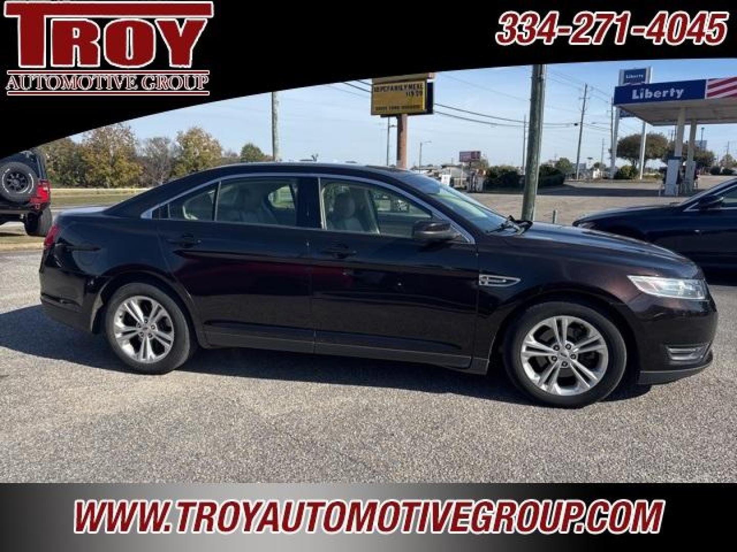 2013 Tuxedo Black Metallic /Dune Ford Taurus SEL (1FAHP2E8XDG) with an V6 engine, Automatic transmission, located at 6812 Atlanta Hwy, Montgomery, AL, 36117, (334) 271-4045, 32.382118, -86.178673 - 1-Owner!<br>2-Master Keys!! - Photo#0