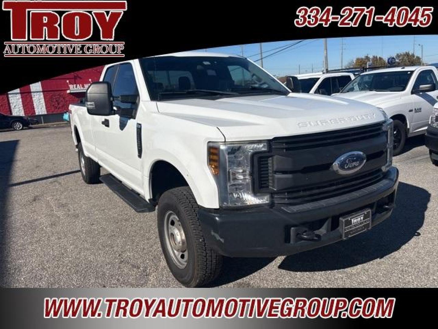 2019 Oxford White /Medium Earth Gray Ford F-250SD XL (1FT7X2B63KE) with an 6.2L V8 EFI SOHC 16V Flex Fuel engine, Automatic transmission, located at 6812 Atlanta Hwy, Montgomery, AL, 36117, (334) 271-4045, 32.382118, -86.178673 - Power Windows and Locks!!<br>Steering Wheel Controls!!<br>Back Up Camera!!<br>Tow Package!!<br>Cam Locker Toolbox!!<br>8 Bed!! - Photo#11