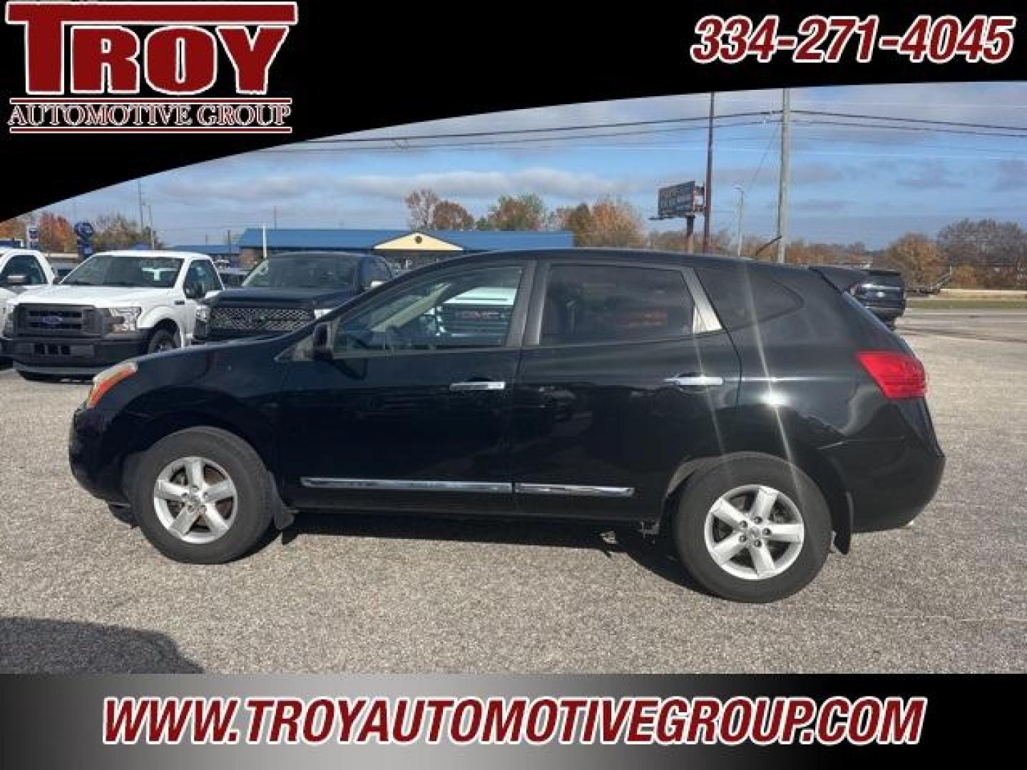 2013 Super Black /Gray Nissan Rogue S (JN8AS5MTXDW) with an 2.5L I4 DOHC 16V engine, CVT transmission, located at 6812 Atlanta Hwy, Montgomery, AL, 36117, (334) 271-4045, 32.382118, -86.178673 - 2-Keys!!<br>Special Edition!! - Photo#2