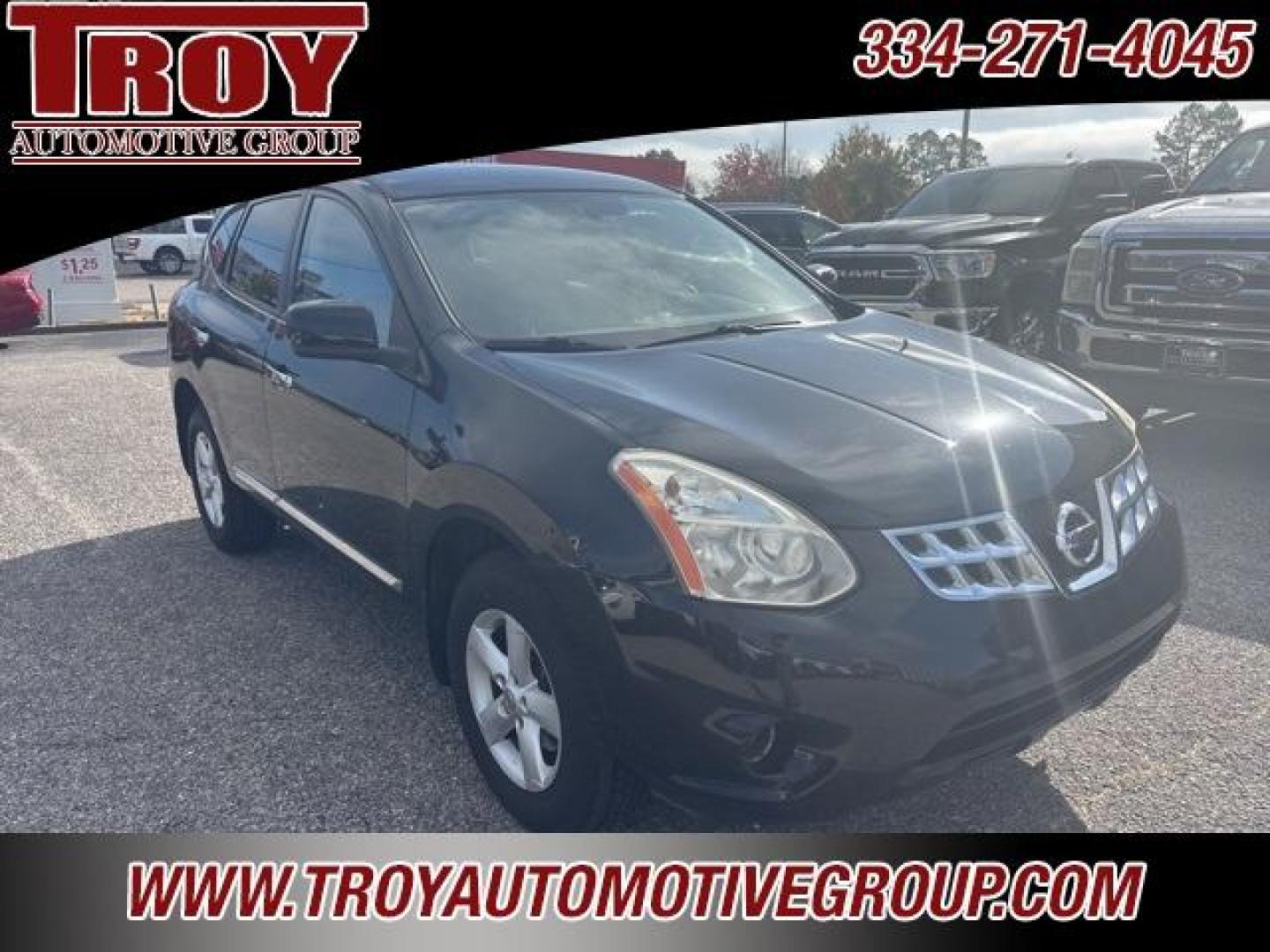 2013 Super Black /Gray Nissan Rogue S (JN8AS5MTXDW) with an 2.5L I4 DOHC 16V engine, CVT transmission, located at 6812 Atlanta Hwy, Montgomery, AL, 36117, (334) 271-4045, 32.382118, -86.178673 - 2-Keys!!<br>Special Edition!! - Photo#6