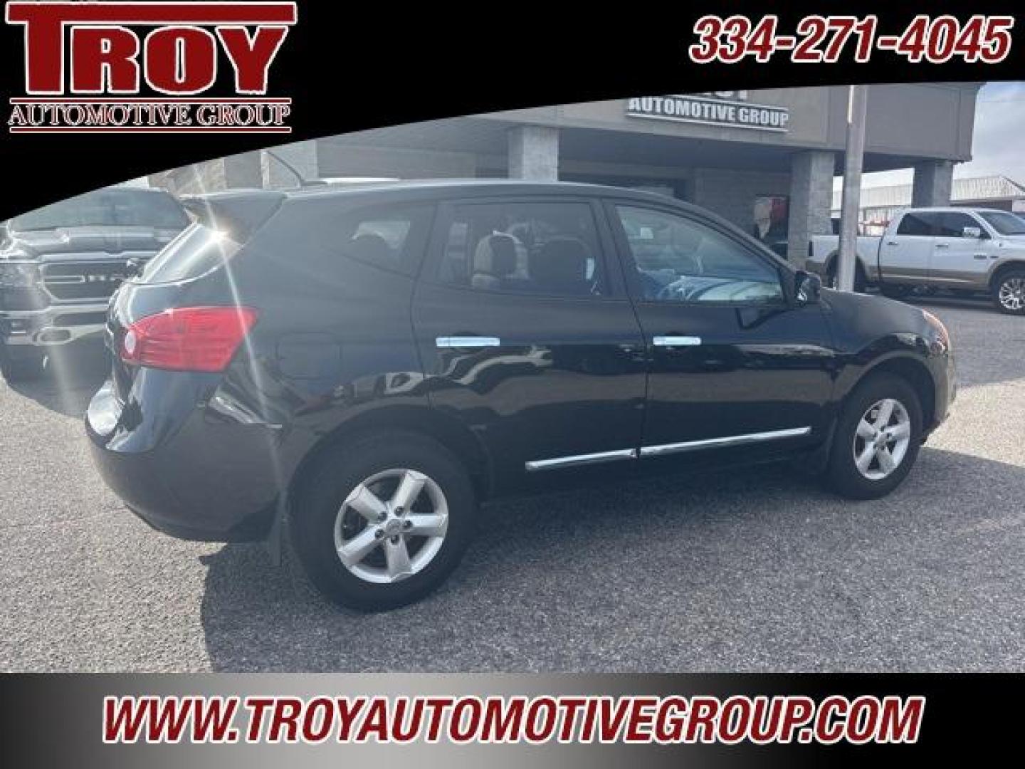 2013 Super Black /Gray Nissan Rogue S (JN8AS5MTXDW) with an 2.5L I4 DOHC 16V engine, CVT transmission, located at 6812 Atlanta Hwy, Montgomery, AL, 36117, (334) 271-4045, 32.382118, -86.178673 - 2-Keys!!<br>Special Edition!! - Photo#7