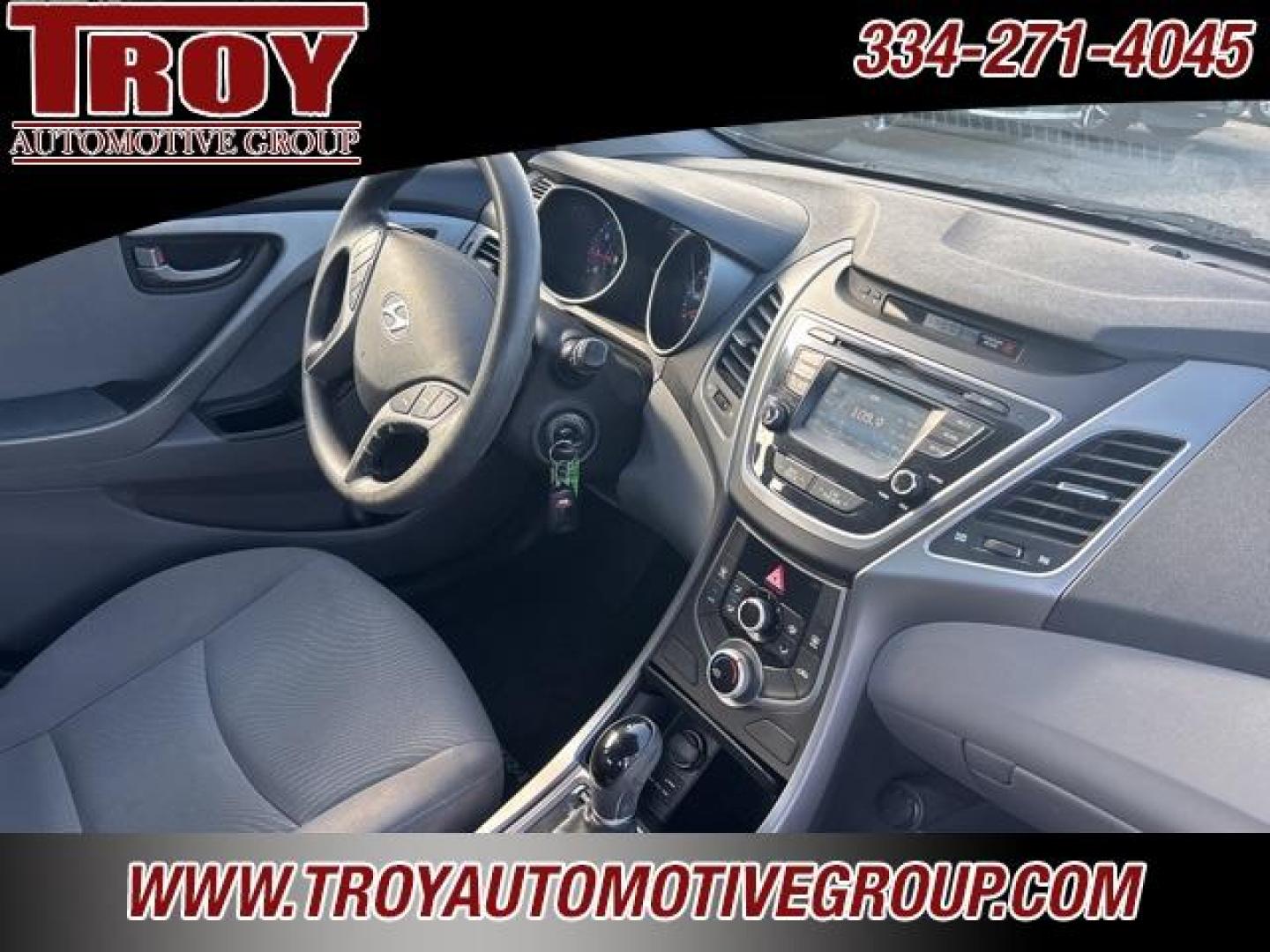 2015 Black Noir Pearl /Gray Hyundai Elantra SE (KMHDH4AE2FU) with an 1.8L I4 MPI DOHC 16V ULEV II 145hp engine, Automatic transmission, located at 6812 Atlanta Hwy, Montgomery, AL, 36117, (334) 271-4045, 32.382118, -86.178673 - Salvage title due to water damage!!<br>Nice car!!<br>New Tires!!<br>Back Up Camera!!<br>Steering Wheel Audio Controls!!<br> - Photo#29