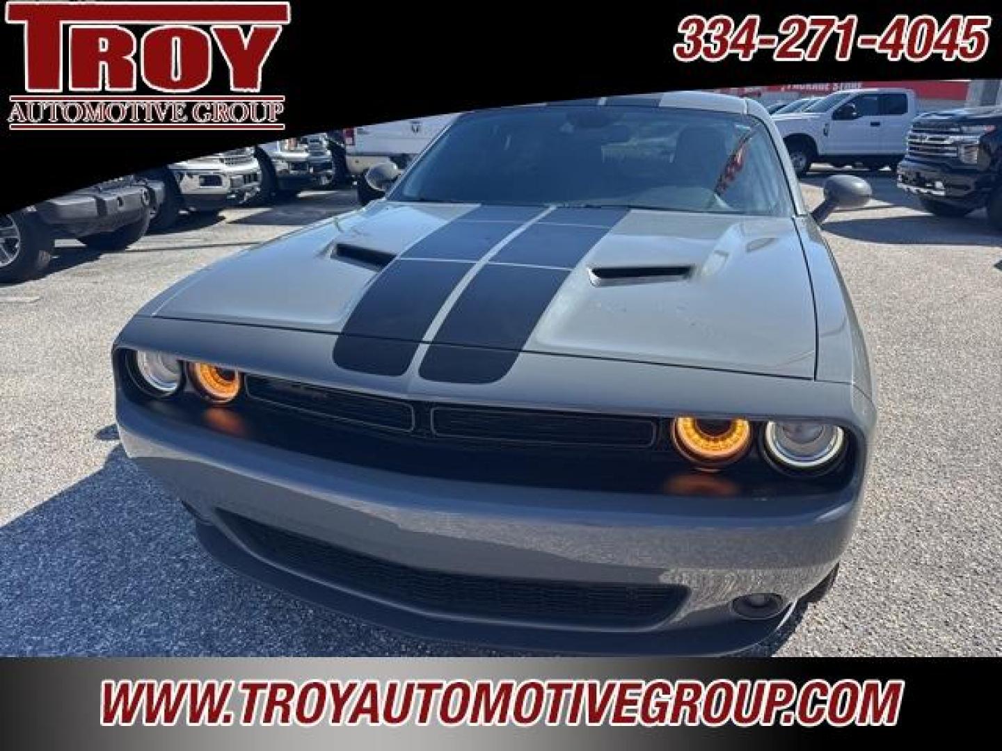 2019 Destroyer Gray Clearcoat /Black Dodge Challenger SXT (2C3CDZAG7KH) with an 3.6L V6 24V VVT engine, Automatic transmission, located at 6812 Atlanta Hwy, Montgomery, AL, 36117, (334) 271-4045, 32.382118, -86.178673 - Photo#18