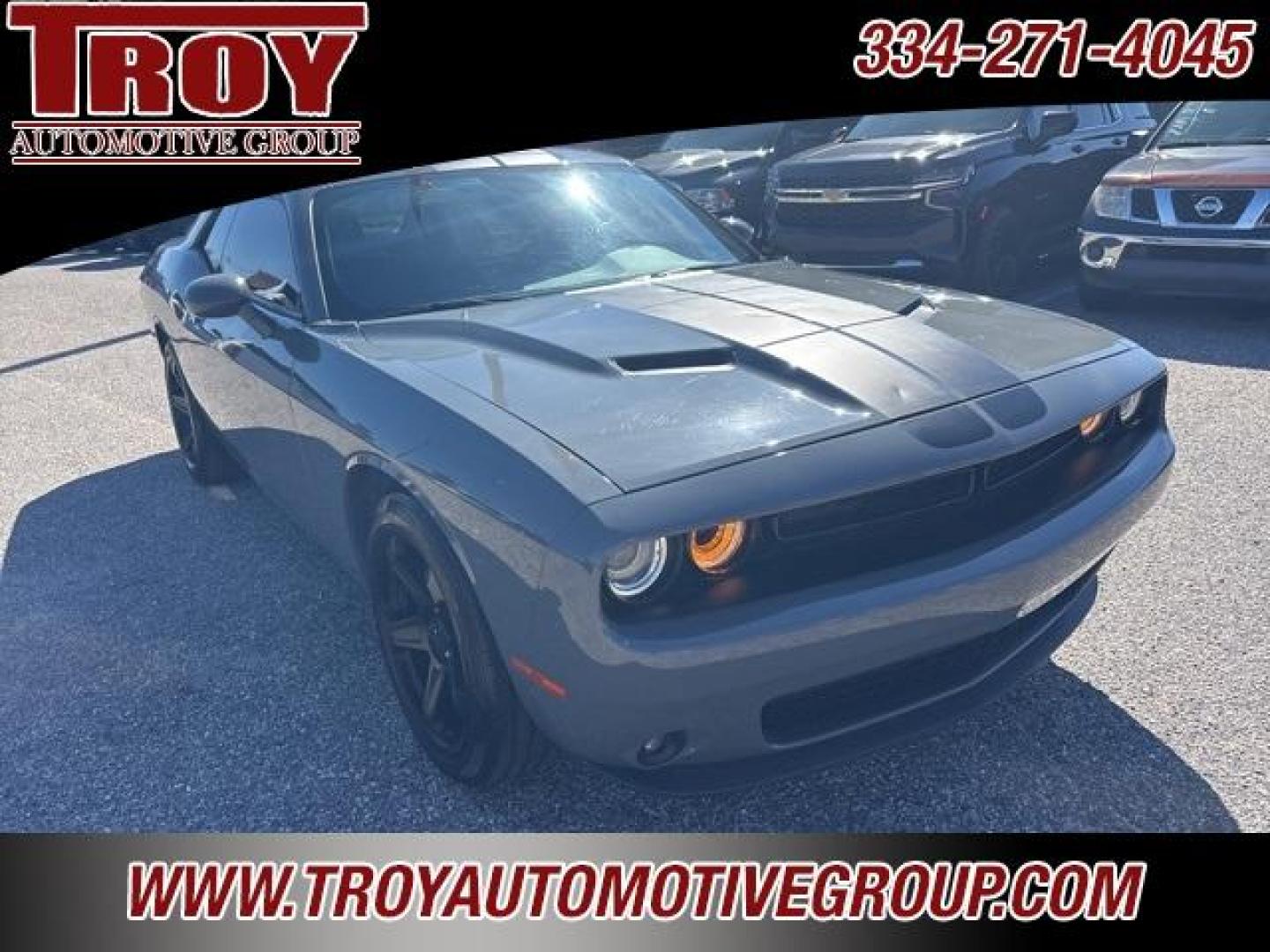 2019 Destroyer Gray Clearcoat /Black Dodge Challenger SXT (2C3CDZAG7KH) with an 3.6L V6 24V VVT engine, Automatic transmission, located at 6812 Atlanta Hwy, Montgomery, AL, 36117, (334) 271-4045, 32.382118, -86.178673 - Photo#19