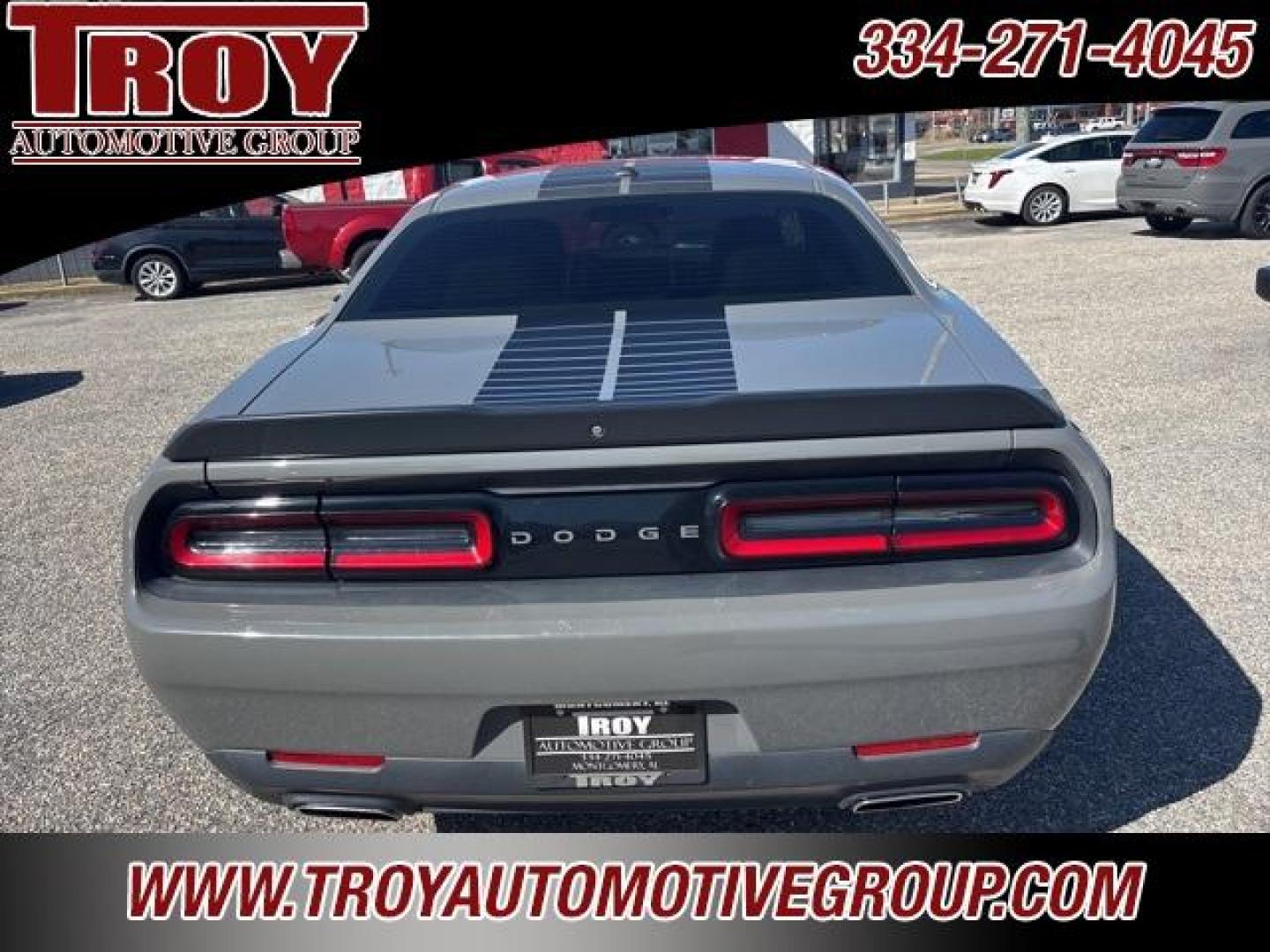 2019 Destroyer Gray Clearcoat /Black Dodge Challenger SXT (2C3CDZAG7KH) with an 3.6L V6 24V VVT engine, Automatic transmission, located at 6812 Atlanta Hwy, Montgomery, AL, 36117, (334) 271-4045, 32.382118, -86.178673 - Photo#24