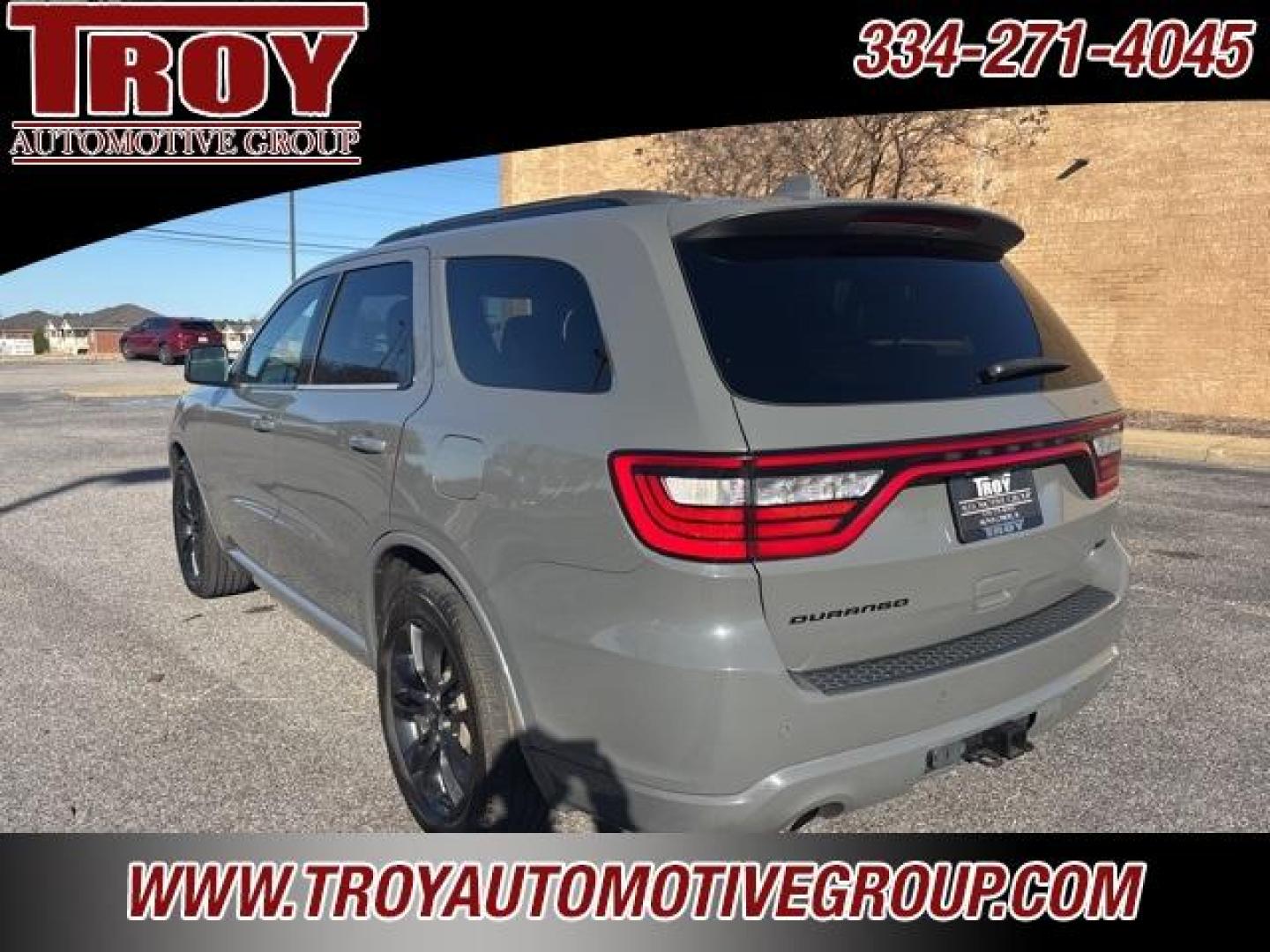 2021 Destroyer Gray Clearcoat /Black Dodge Durango GT Plus (1C4RDHDG1MC) with an 3.6L V6 24V VVT engine, Automatic transmission, located at 6812 Atlanta Hwy, Montgomery, AL, 36117, (334) 271-4045, 32.382118, -86.178673 - Power Sunroof!!!<br>2 nd Row Bucket Seats!!<br>Tow Package!!<br>New Tires!!<br>Destroyer Gray Clearcoat 2021 Dodge Durango GT Plus RWD 3.6L V6 24V VVT 8-Speed Automatic<br><br>Financing Available---Top Value for Trades.<br><br>19/26 City/Highway MPG - Photo#9