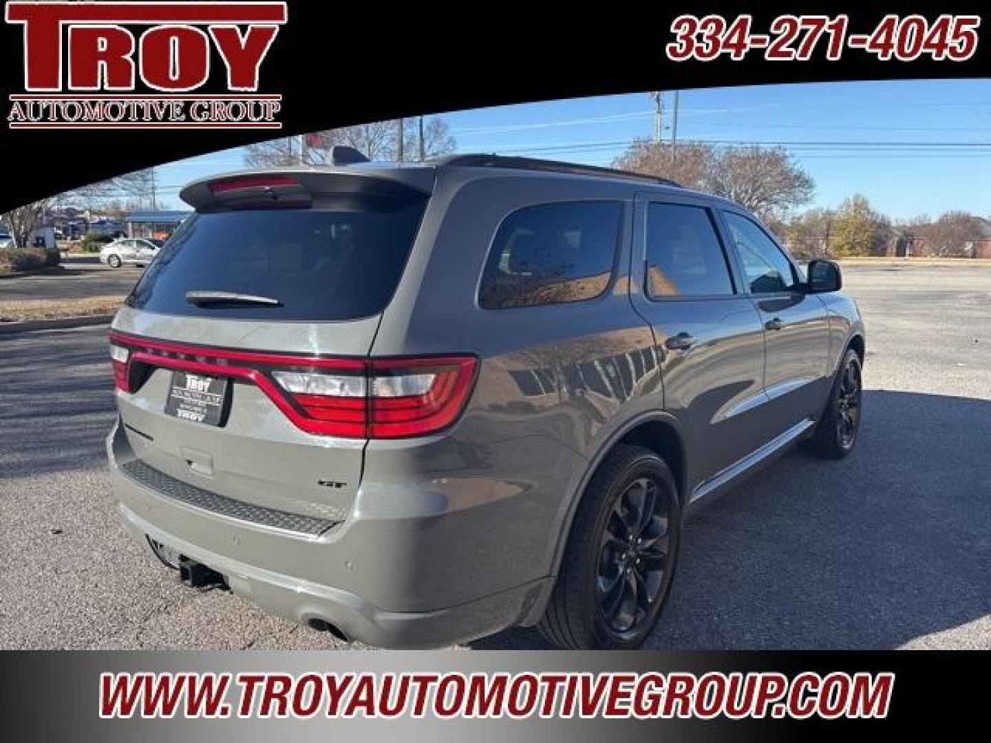 2021 Destroyer Gray Clearcoat /Black Dodge Durango GT Plus (1C4RDHDG1MC) with an 3.6L V6 24V VVT engine, Automatic transmission, located at 6812 Atlanta Hwy, Montgomery, AL, 36117, (334) 271-4045, 32.382118, -86.178673 - Power Sunroof!!!<br>2 nd Row Bucket Seats!!<br>Tow Package!!<br>New Tires!!<br>Destroyer Gray Clearcoat 2021 Dodge Durango GT Plus RWD 3.6L V6 24V VVT 8-Speed Automatic<br><br>Financing Available---Top Value for Trades.<br><br>19/26 City/Highway MPG - Photo#12