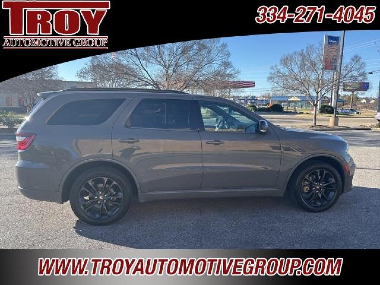 2021 Destroyer Gray Clearcoat /Black Dodge Durango GT Plus (1C4RDHDG1MC) with an 3.6L V6 24V VVT engine, Automatic transmission, located at 6812 Atlanta Hwy, Montgomery, AL, 36117, (334) 271-4045, 32.382118, -86.178673 - Power Sunroof!!!<br>2 nd Row Bucket Seats!!<br>Tow Package!!<br>New Tires!!<br>Destroyer Gray Clearcoat 2021 Dodge Durango GT Plus RWD 3.6L V6 24V VVT 8-Speed Automatic<br><br>Financing Available---Top Value for Trades.<br><br>19/26 City/Highway MPG - Photo#14