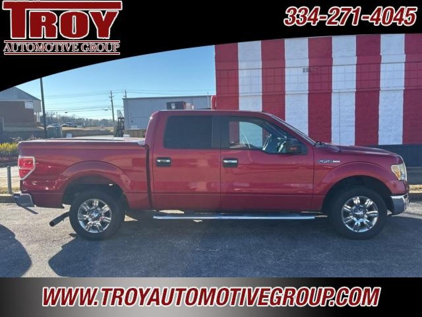 2010 Red Candy Metallic Tinted Clearcoat /Tan/Camel Ford F-150 XLT (1FTFW1CV2AF) with an 5.4L V8 EFI 24V FFV engine, Automatic transmission, located at 6812 Atlanta Hwy, Montgomery, AL, 36117, (334) 271-4045, 32.382118, -86.178673 - 1-Owner!! - Photo#1