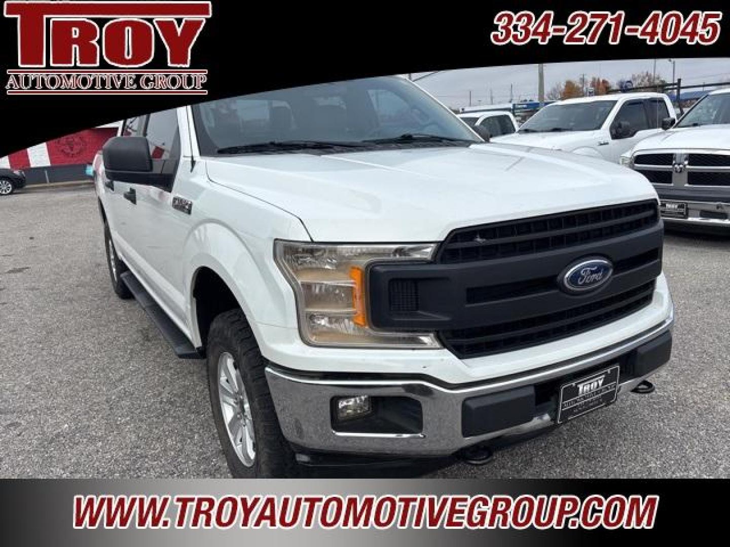 2018 Oxford White /Medium Earth Gray Ford F-150 XL (1FTEW1EP7JF) with an 2.7L V6 EcoBoost engine, Automatic transmission, located at 6812 Atlanta Hwy, Montgomery, AL, 36117, (334) 271-4045, 32.382118, -86.178673 - 1- Owner!!<br>Steering Wheel Controls!!<br>Pro-Trailer Back Ip!!<br>FX4 Package!!<br>Tow Package!!<br>BFG Tires!!<br>Oxford White 2018 Ford F-150 XL 4WD 2.7L V6 EcoBoost 10-Speed Automatic<br><br>Financing Available---Top Value for Trades.<br><br><br>Awards:<br> * 2018 KBB.com Brand Image Awards - Photo#5