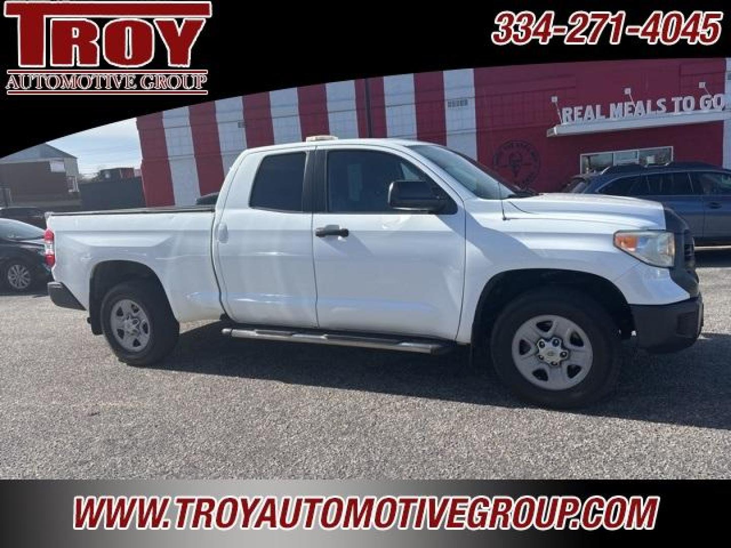 2014 Super White /Black Toyota Tundra SR (5TFRU5F13EX) with an 4.0L V6 DOHC VVT-i 24V engine, Automatic transmission, located at 6812 Atlanta Hwy, Montgomery, AL, 36117, (334) 271-4045, 32.382118, -86.178673 - Priced below KBB Fair Purchase Price!<br><br>Super White 2014 Toyota Tundra SR RWD 4.0L V6 DOHC VVT-i 24V 5-Speed Automatic with Overdrive<br><br>Financing Available---Top Value for Trades.<br><br><br>Awards:<br> * 2014 KBB.com Best Resale Value Awards<br><br>Reviews:<br> * If you havent already p - Photo#9