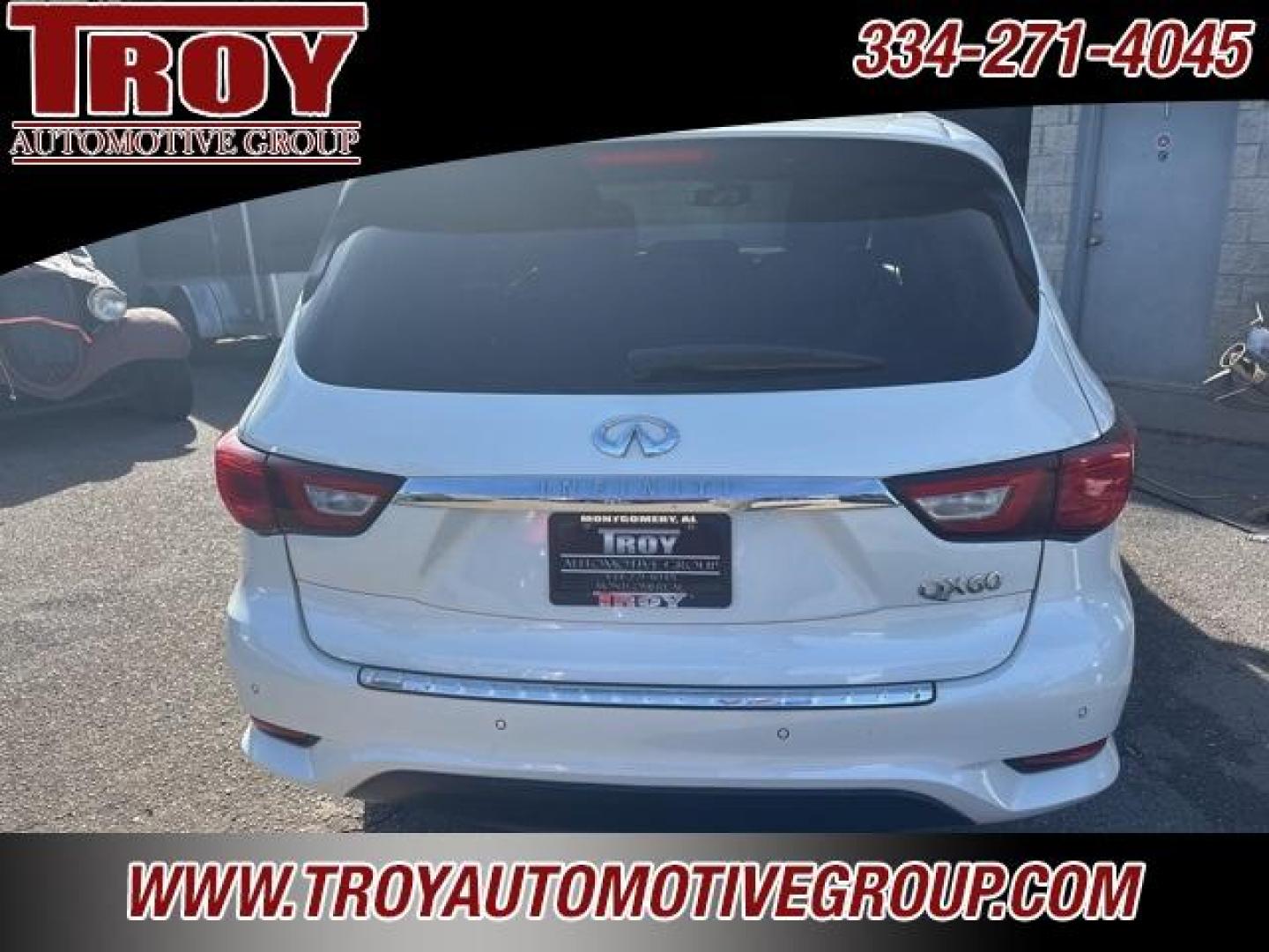 2017 Majestic White /Java INFINITI QX60 Base (5N1DL0MN9HC) with an 3.5L V6 engine, CVT transmission, located at 6812 Atlanta Hwy, Montgomery, AL, 36117, (334) 271-4045, 32.382118, -86.178673 - Photo#12