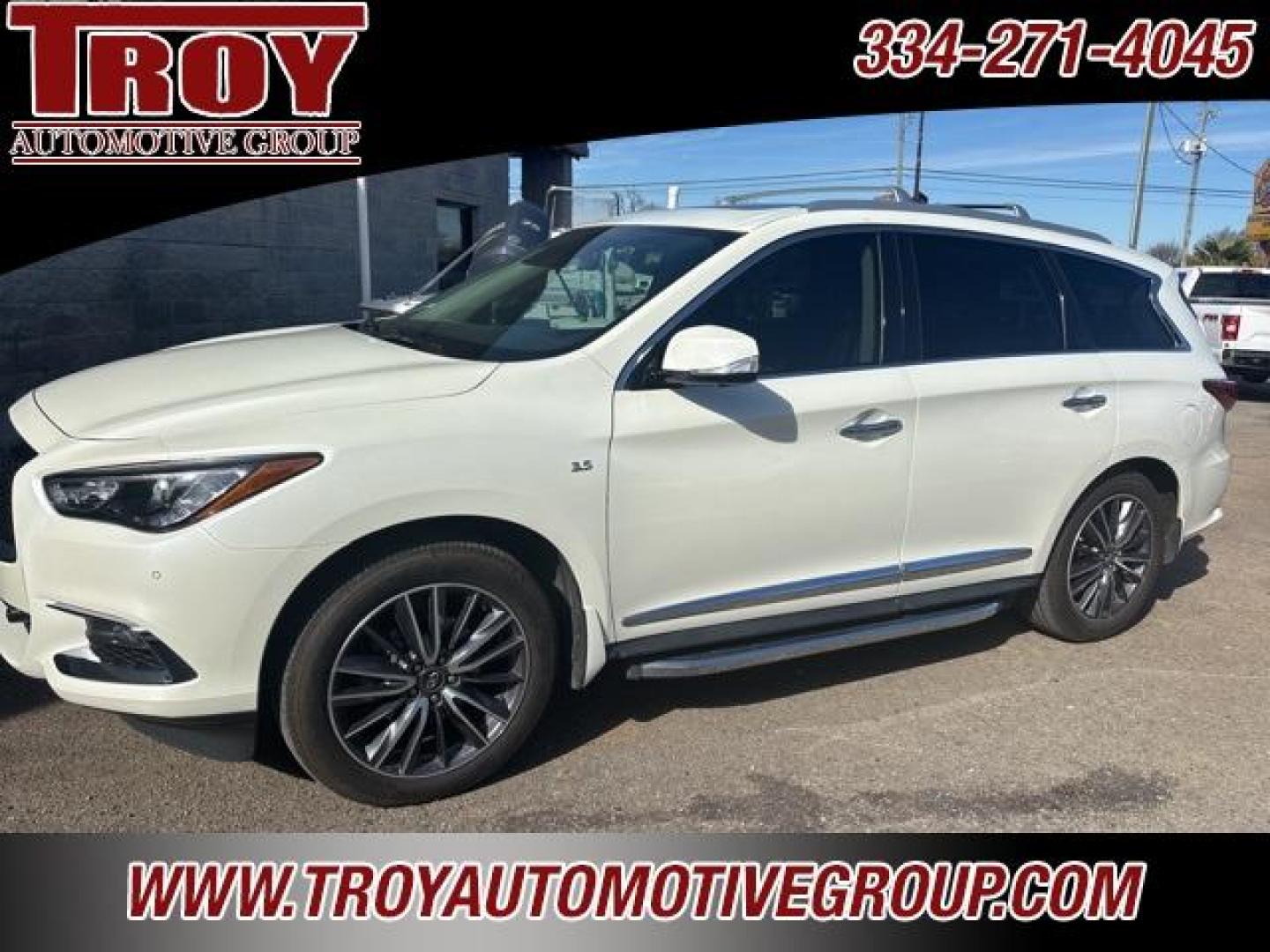 2017 Majestic White /Java INFINITI QX60 Base (5N1DL0MN9HC) with an 3.5L V6 engine, CVT transmission, located at 6812 Atlanta Hwy, Montgomery, AL, 36117, (334) 271-4045, 32.382118, -86.178673 - Photo#2