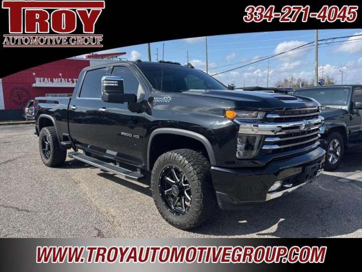 2021 Mosaic Black Metallic /Jet Black Chevrolet Silverado 2500HD High Country (1GC4YREY6MF) with an Duramax 6.6L V8 Turbodiesel engine, Automatic transmission, located at 6812 Atlanta Hwy, Montgomery, AL, 36117, (334) 271-4045, 32.382118, -86.178673 - Recent Arrival<br>Local Trade In!!<br>Technology Package!!<br>Power Sunroof!!<br>Heads Up Display!!<br>Flip Up Bed Cover!!<br><br><br>Mosaic Black Metallic 2021 Chevrolet Silverado 2500HD High Country 4WD Duramax 6.6L V8 Turbodiesel 10-Speed Automatic<br><br>Financing Available---Top Value for Trade - Photo#42