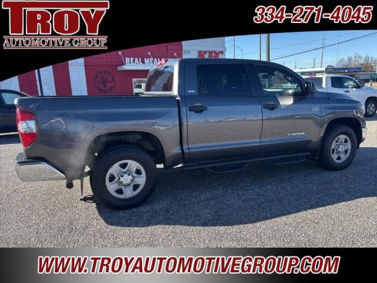 2018 Magnetic Gray Metallic /Graphite Toyota Tundra SR5 (5TFDW5F17JX) with an 5.7L 8-Cylinder SMPI DOHC engine, Automatic transmission, located at 6812 Atlanta Hwy, Montgomery, AL, 36117, (334) 271-4045, 32.382118, -86.178673 - Magnetic Gray Metallic 2018 Toyota Tundra SR5 4WD 5.7L 8-Cylinder SMPI DOHC 6-Speed Automatic Electronic with Overdrive<br><br>Financing Available---Top Value for Trades.<br><br><br>Awards:<br> * 2018 KBB.com 10 Most Awarded Brands * 2018 KBB.com Best Resale Value Awards - Photo#11