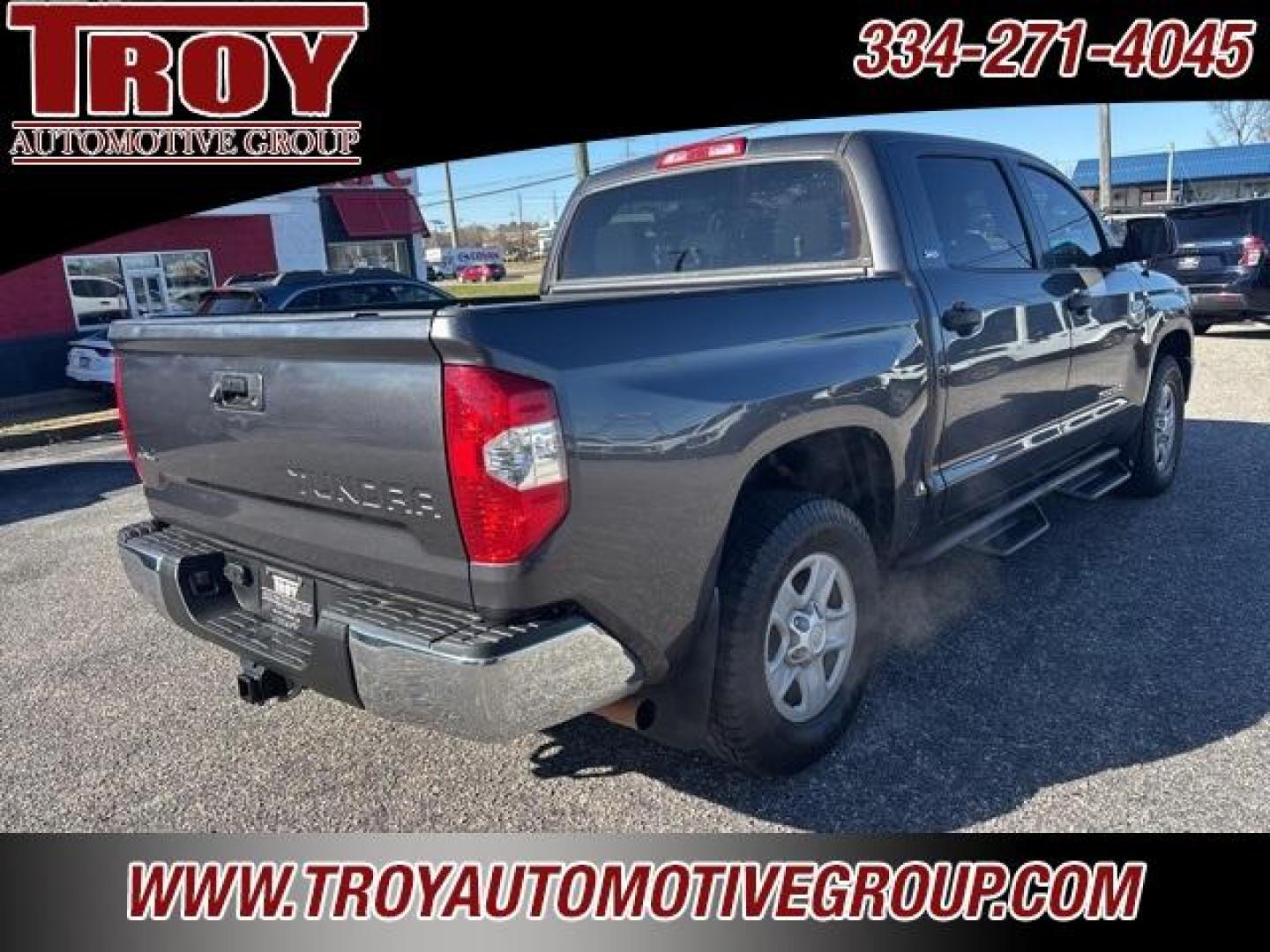 2018 Magnetic Gray Metallic /Graphite Toyota Tundra SR5 (5TFDW5F17JX) with an 5.7L 8-Cylinder SMPI DOHC engine, Automatic transmission, located at 6812 Atlanta Hwy, Montgomery, AL, 36117, (334) 271-4045, 32.382118, -86.178673 - Magnetic Gray Metallic 2018 Toyota Tundra SR5 4WD 5.7L 8-Cylinder SMPI DOHC 6-Speed Automatic Electronic with Overdrive<br><br>Financing Available---Top Value for Trades.<br><br><br>Awards:<br> * 2018 KBB.com 10 Most Awarded Brands * 2018 KBB.com Best Resale Value Awards - Photo#12