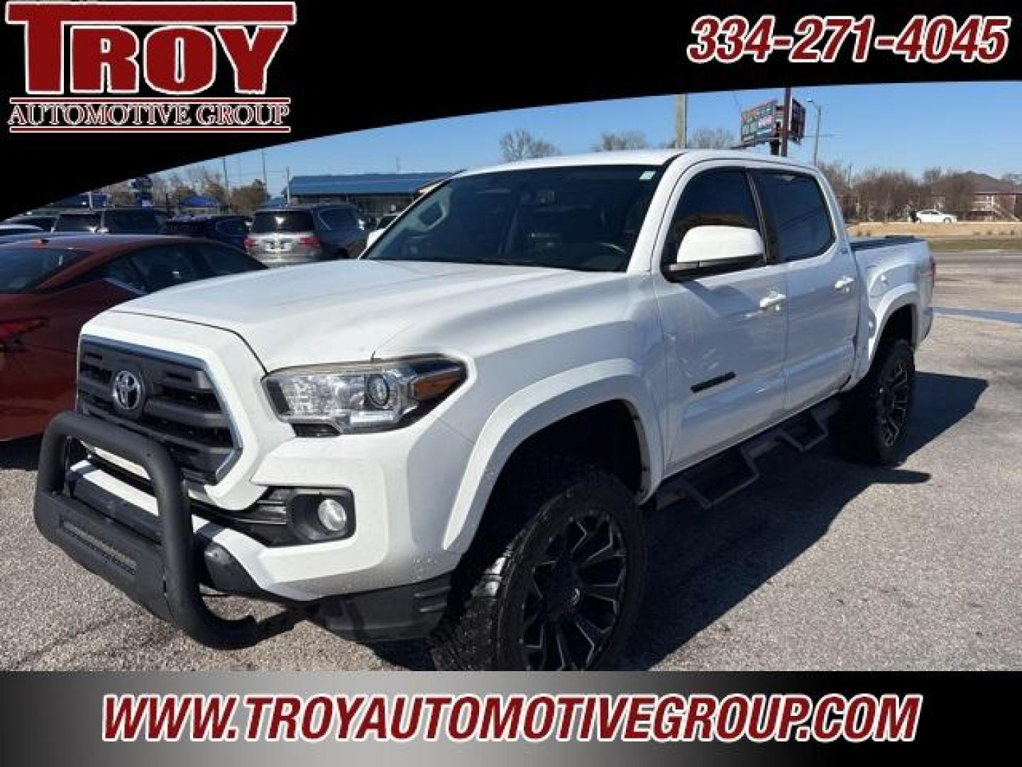 2017 Super White /Graphite Toyota Tacoma SR5 (5TFCZ5AN3HX) with an V6 engine, Automatic transmission, located at 6812 Atlanta Hwy, Montgomery, AL, 36117, (334) 271-4045, 32.382118, -86.178673 - Fuel Wheels!!<br>Toyo Mts!!<br>Navigation!!<br>Tow Package!!<br>Step Bars!!<br>Push Bar!!<br>All Power Options!! - Photo#9