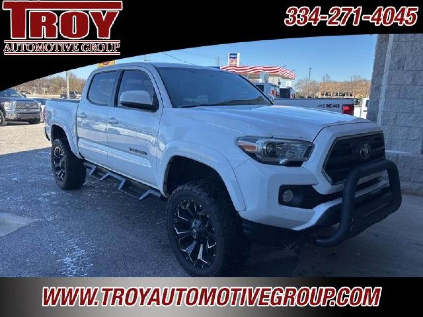 2017 Super White /Graphite Toyota Tacoma SR5 (5TFCZ5AN3HX) with an V6 engine, Automatic transmission, located at 6812 Atlanta Hwy, Montgomery, AL, 36117, (334) 271-4045, 32.382118, -86.178673 - Fuel Wheels!!<br>Toyo Mts!!<br>Navigation!!<br>Tow Package!!<br>Step Bars!!<br>Push Bar!!<br>All Power Options!! - Photo#60