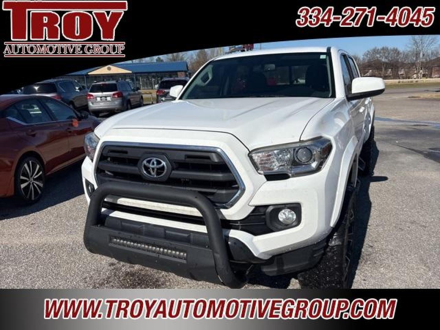 2017 Super White /Graphite Toyota Tacoma SR5 (5TFCZ5AN3HX) with an V6 engine, Automatic transmission, located at 6812 Atlanta Hwy, Montgomery, AL, 36117, (334) 271-4045, 32.382118, -86.178673 - Fuel Wheels!!<br>Toyo Mts!!<br>Navigation!!<br>Tow Package!!<br>Step Bars!!<br>Push Bar!!<br>All Power Options!! - Photo#8