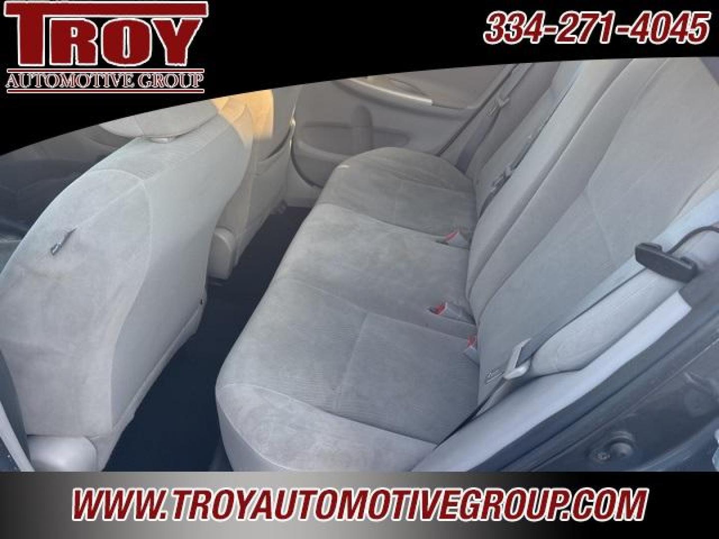 2011 Magnetic Gray Metallic /Ash Toyota Corolla (2T1BU4EE0BC) with an 1.8L I4 DOHC Dual VVT-i engine, Automatic transmission, located at 6812 Atlanta Hwy, Montgomery, AL, 36117, (334) 271-4045, 32.382118, -86.178673 - Photo#11