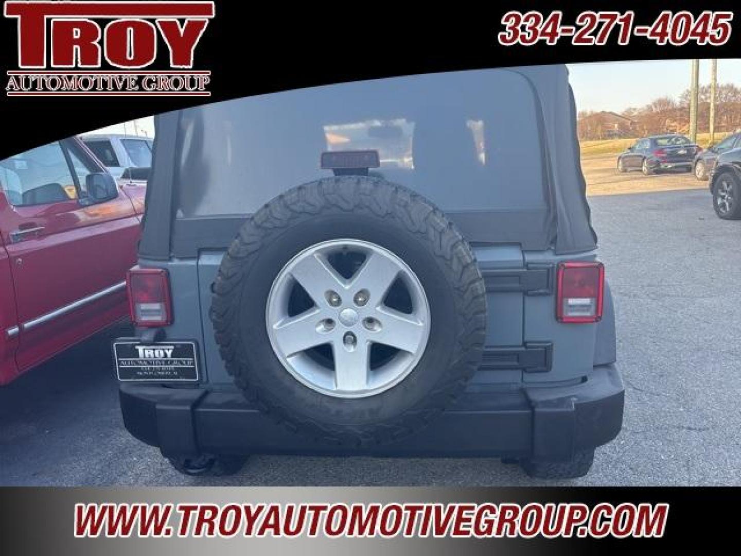 2014 Anvil Clear Coat /Black Jeep Wrangler Sport (1C4AJWAG8EL) with an 3.6L V6 24V VVT engine, Automatic transmission, located at 6812 Atlanta Hwy, Montgomery, AL, 36117, (334) 271-4045, 32.382118, -86.178673 - Power Windows and Locks!!<br>2-Master Remote Keys!!<br>Touch Screen Radio!! - Photo#6