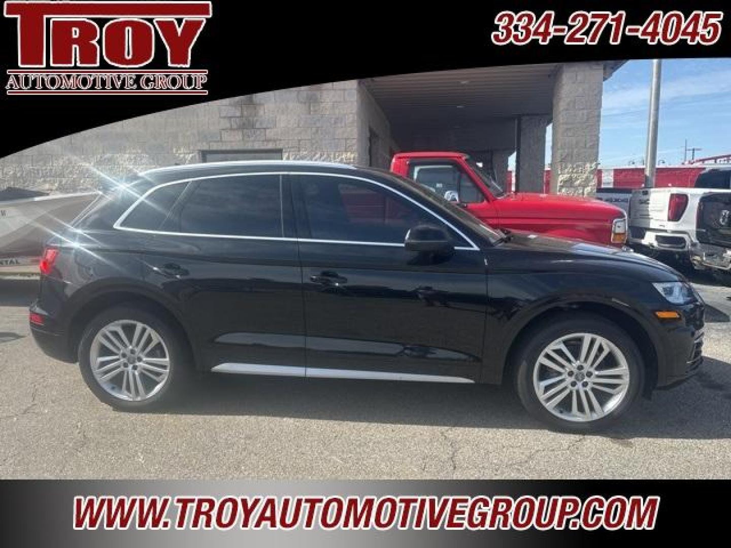 2018 Mythos Black Metallic /Nougat Brown Audi Q5 2.0T Premium Plus (WA1BNAFY9J2) with an 2.0L TFSI engine, Automatic transmission, located at 6812 Atlanta Hwy, Montgomery, AL, 36117, (334) 271-4045, 32.382118, -86.178673 - Premium Plus Package!! ($4,000)<br>Navigation!! (2,600)<br>20 Premium Wheels!! ($1600)<br>Bang and Olson Sound!! ($950)<br>Cold Weather Package!! ($500) Heated seats front/rear<br>2-Master Keys!! - Photo#0