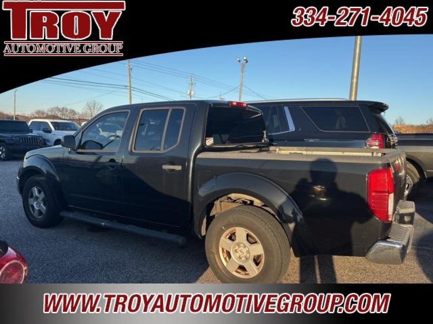 2008 Super Black Metallic /Steel Nissan Frontier SE (1N6AD07U08C) with an 4.0L V6 SMPI DOHC engine, Automatic transmission, located at 6812 Atlanta Hwy, Montgomery, AL, 36117, (334) 271-4045, 32.382118, -86.178673 - Recent Arrival!<br>Tow Package!!<br>Alloys!!<br>2-Keys w/Remotes!!<br><br>Super Black Metallic 2008 Nissan Frontier SE RWD I4 4.0L V6 SMPI DOHC 5-Speed Automatic with Overdrive<br><br>Financing Available---Top Value for Trades. - Photo#0