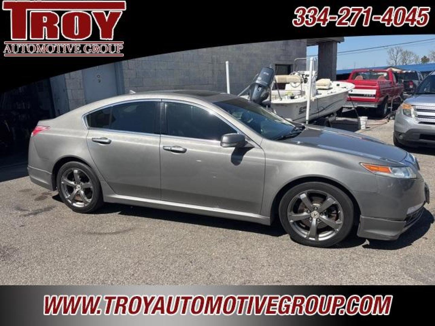 2011 Grigio Metallic /Ebony Acura TL 3.5 (19UUA8F59BA) with an 3.5L V6 SOHC VTEC 24V engine, Automatic transmission, located at 6812 Atlanta Hwy, Montgomery, AL, 36117, (334) 271-4045, 32.382118, -86.178673 - Photo#1