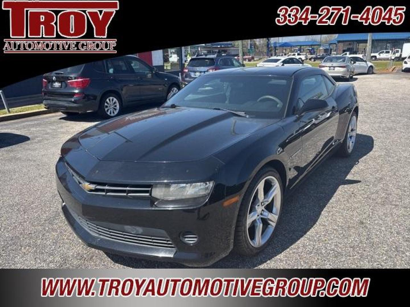 2014 Black /Black Chevrolet Camaro 2LS (2G1FA1E30E9) with an 3.6L V6 DGI DOHC VVT engine, Automatic transmission, located at 6812 Atlanta Hwy, Montgomery, AL, 36117, (334) 271-4045, 32.382118, -86.178673 - Photo#4